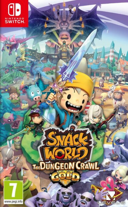 Game cover Snack World: The Dungeon Crawl - Gold Nintendo Switch