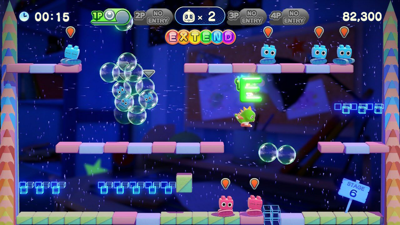 Screenshot Bubble Bobble 4 Friends Nintendo Switch