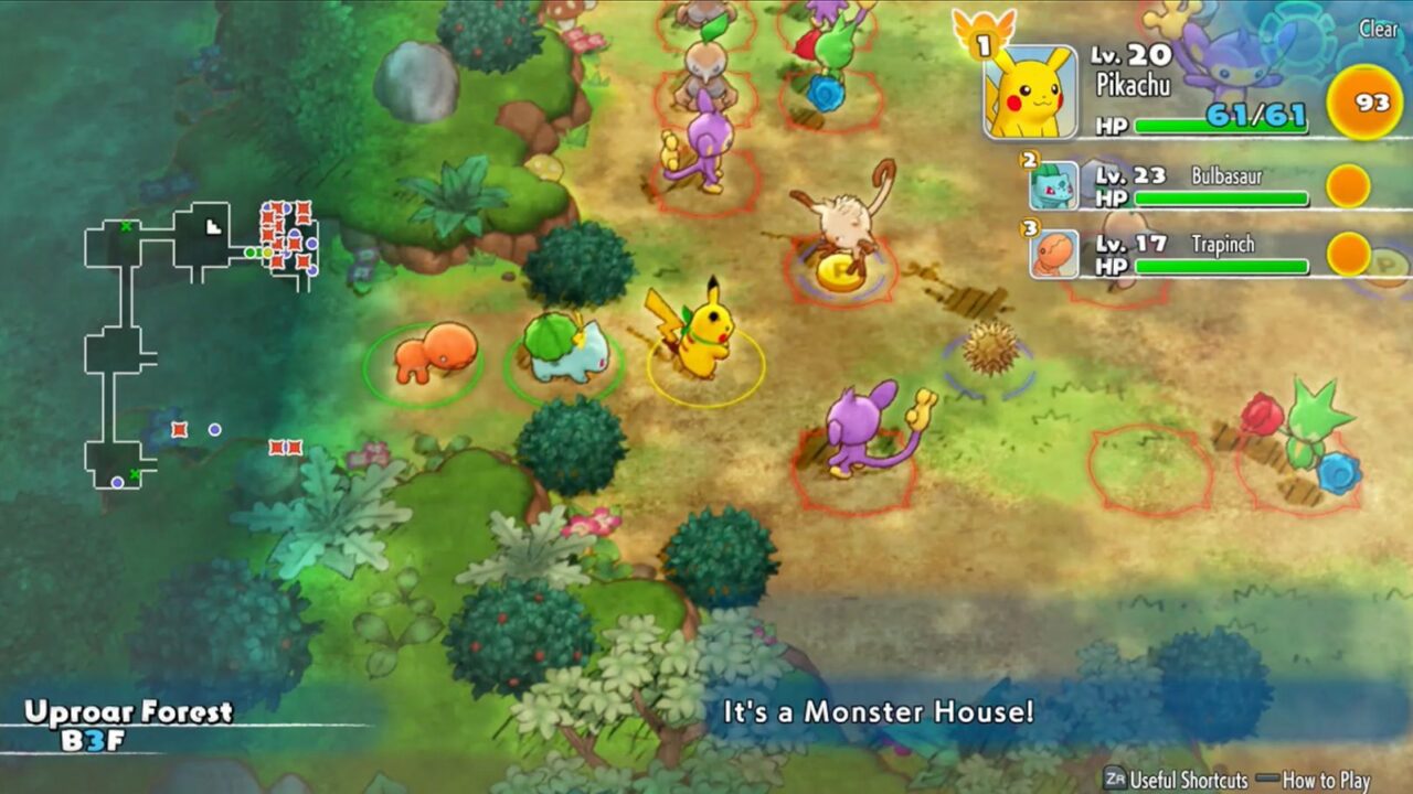Game header Pokémon Mystery Dungeon: Rescue Team DX Nintendo Switch
