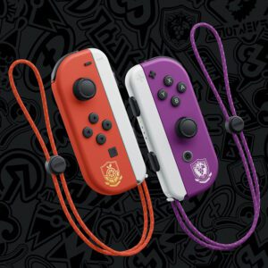 Joy-Con van Nintendo Switch OLED - Scarlet & Violet