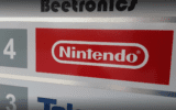 Het naamplaatje van het Nintendo Benelux-kantoor