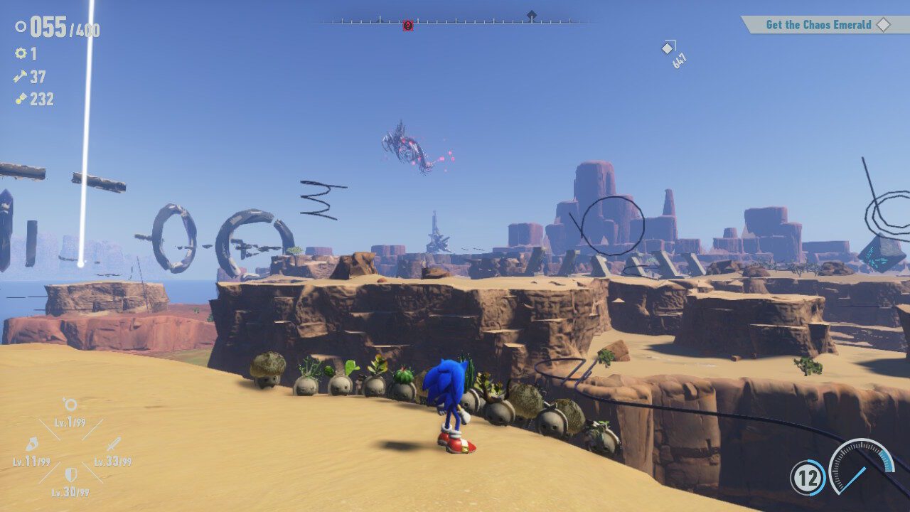 Sonic Frontiers Ares Island Nintendo Switch screenshot