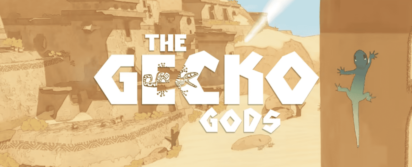 The-Gecko-Gods-Title-screen-puzzel-adventure-game-platform