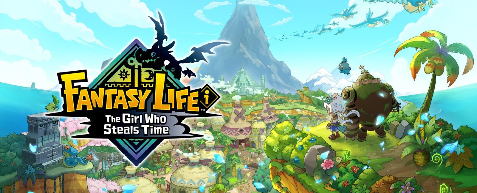 FANTASY LIFE i: The Girl Who Steals Time game header nintendo switch