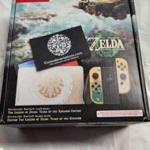 the legend of zelda tears of the kingdom special nintendo switch oled detail