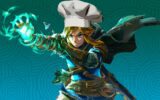 Link neuriet klassieke Zelda-deuntjes tijdens koken in Tears of the Kingdom