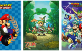 De drie posters van de GBA-posterset in de My Nintendo Store