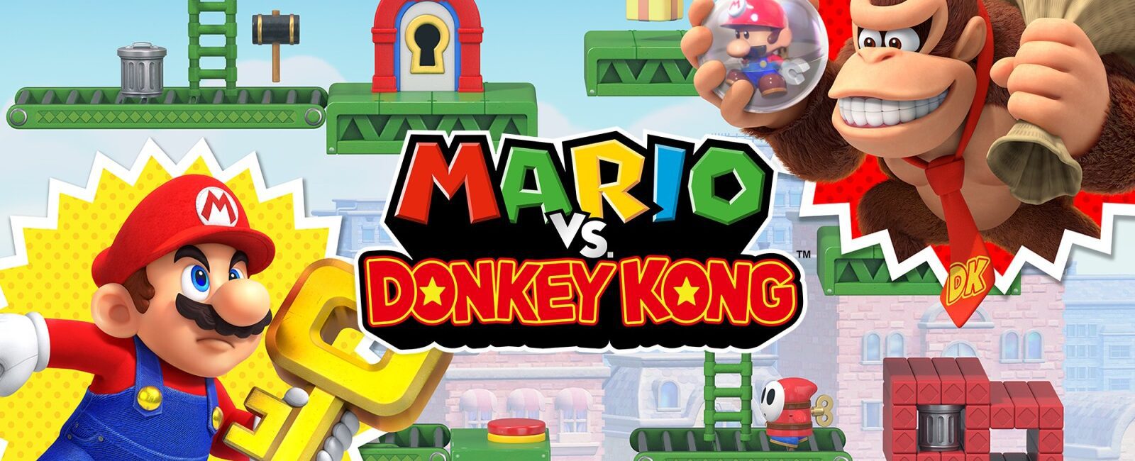 Mario vs. Donkey Kong Nintendo Switch game header