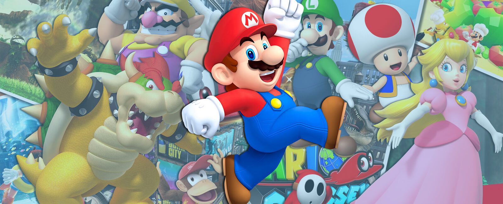 Hoofdafbeelding bij Lijst met alle Super Mario-personages