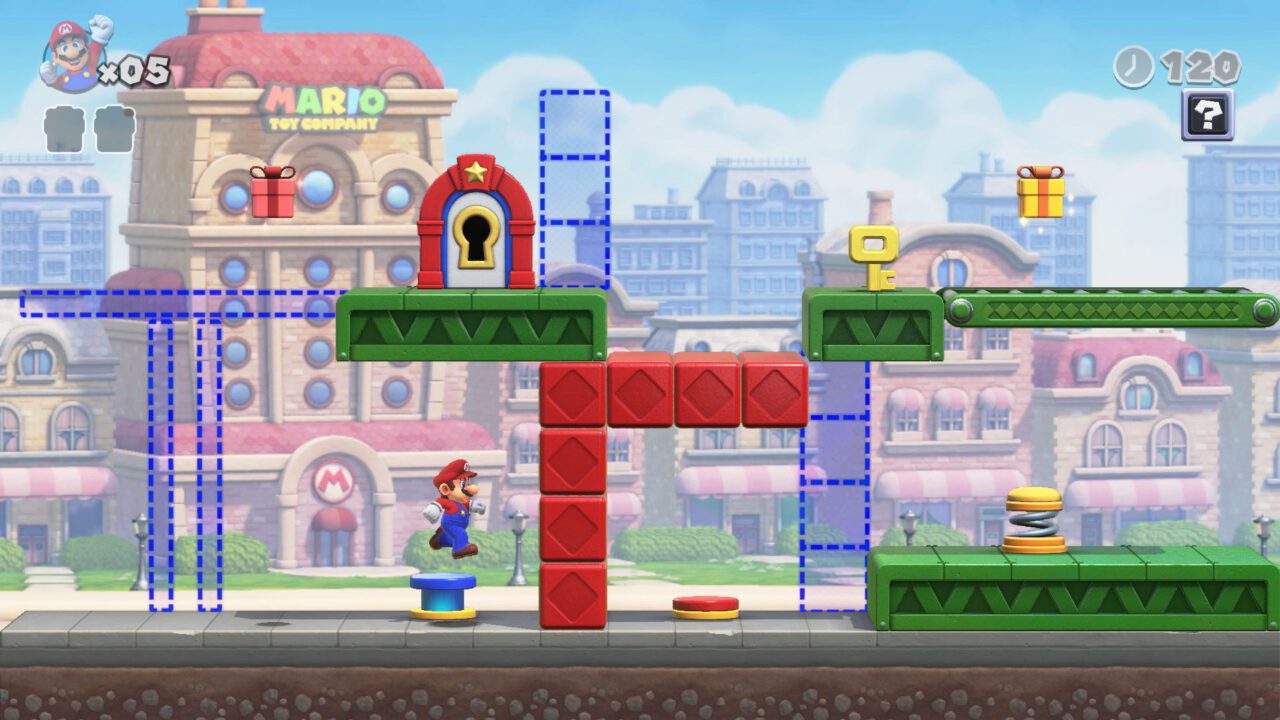 Mario vs Donkey Kong remake nintendo Switch screenshot