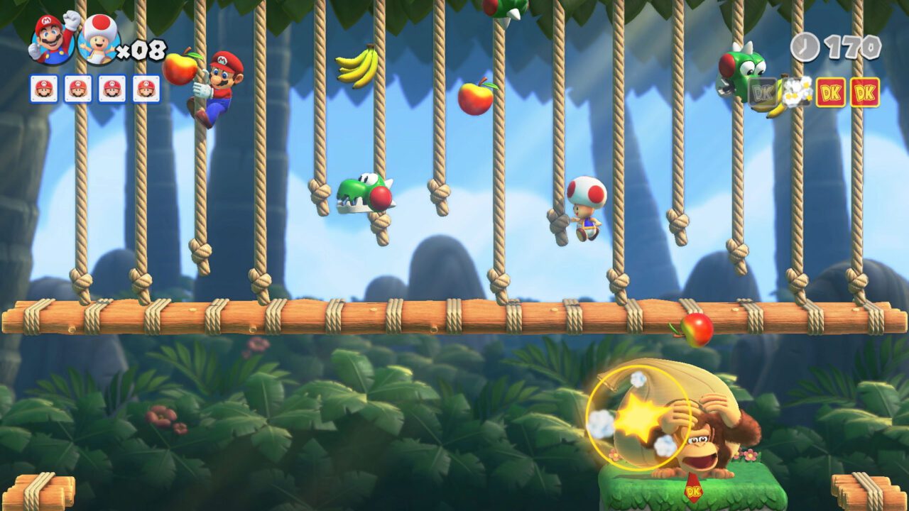 Mario vs Donkey Kong remake nintendo Switch screenshot multiplayer