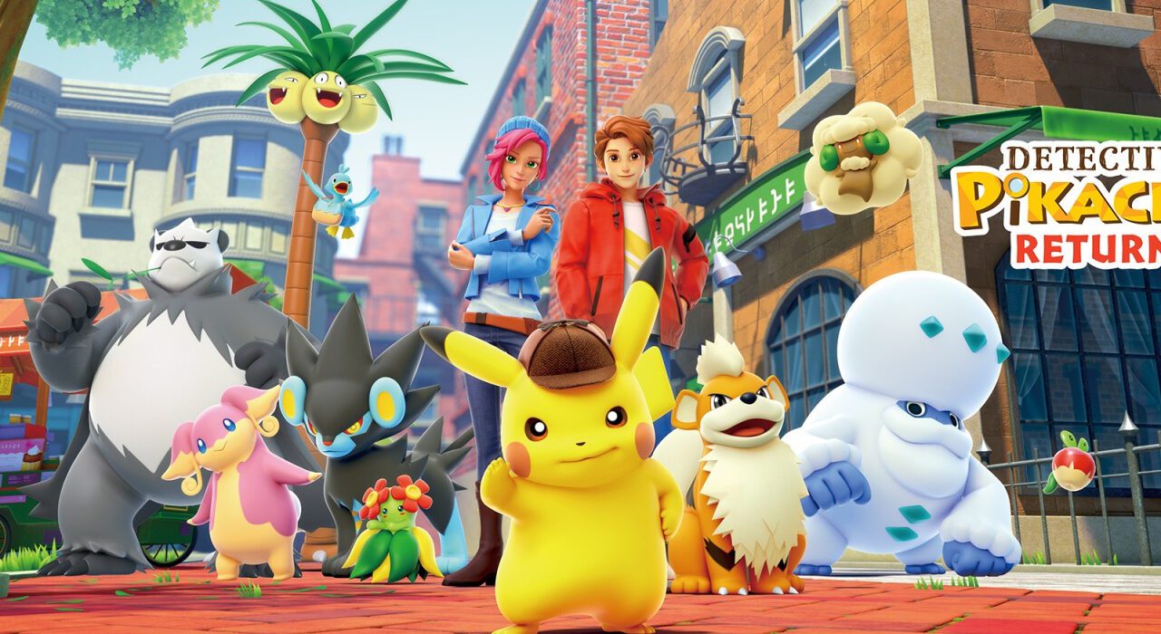 Hoofdafbeelding bij Eerste previews Detective Pikachu Returns zijn binnen