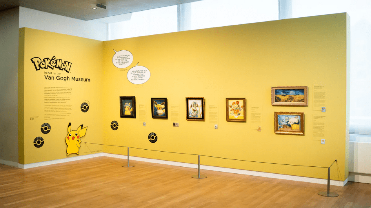 PokemonxVangogh_museumwall