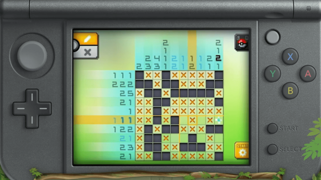 Pikachu_picross_pokemon_3ds_