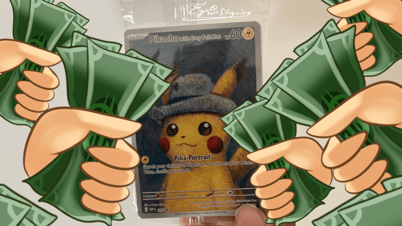 Hoofdafbeelding bij Pokémon-expositie Van Gogh Museum stopt met Pikachu-promokaart