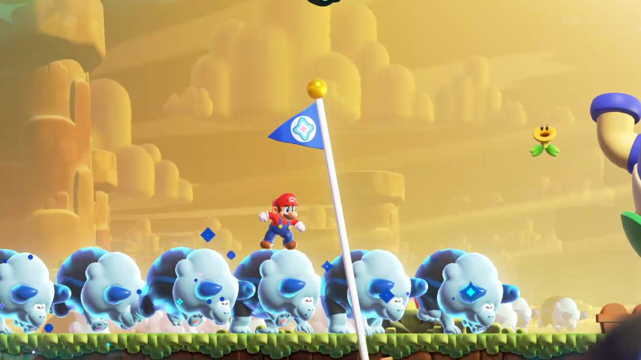 Hoofdafbeelding bij Super Mario Bros. Wonder geüpdatet naar Versie 1.0.1; dit is er toegevoegd