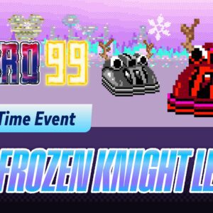 Hoofdafbeelding bij F-Zero 99 in winterse sferen met Frozen Knight League
