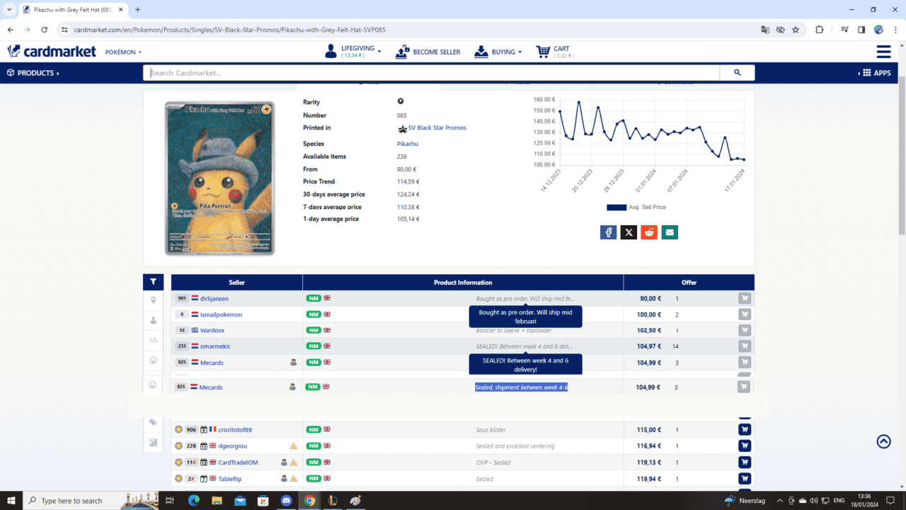 Cardmarket_scalpers_Pikachu_with_Grey_felt_hat