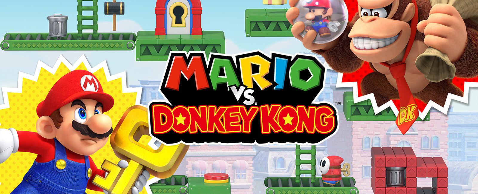 Hoofdafbeelding bij Mario vs. Donkey Kong-review op de Nintendo Switch