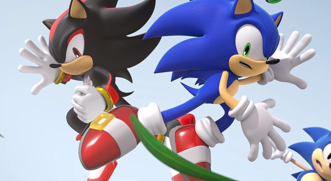 Header bij Sonic X Shadow Generations-gamepagina