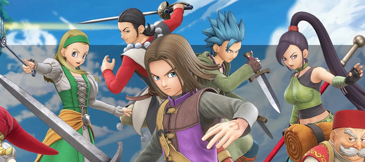 Voorbeeld van Akira Toriyama's werk met Dragon Quest XI