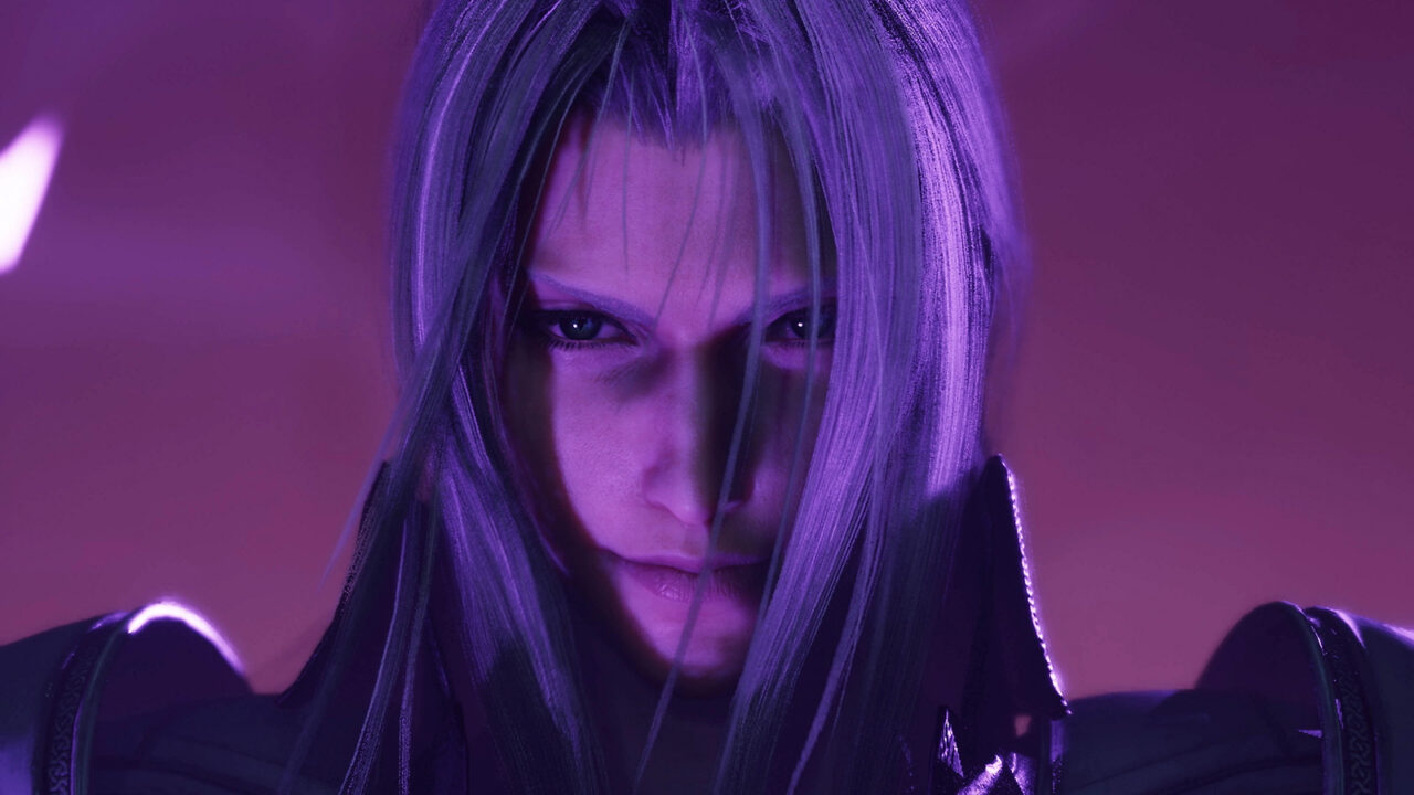 Screenshot van Sephiroth uit Final Fantasy VII Rebirth