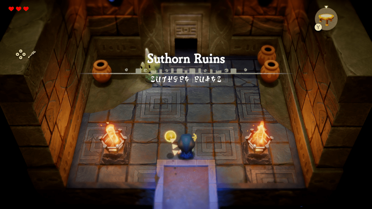 Zelda Echoes of Wisdom Nintendo Switch screen Dungeon Entrance