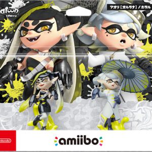 Afbeelding toont nieuwe Squid Sisters-amiibo uit Splatoon