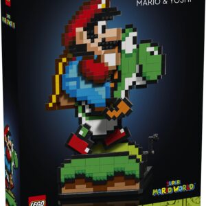 De cover van de Super Mario World LEGO-set