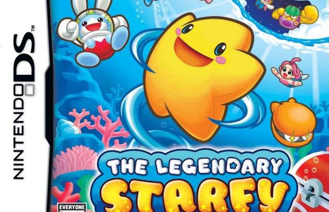 Afbeelding toont de Amerikaanse box-art van The Legendary Starfy