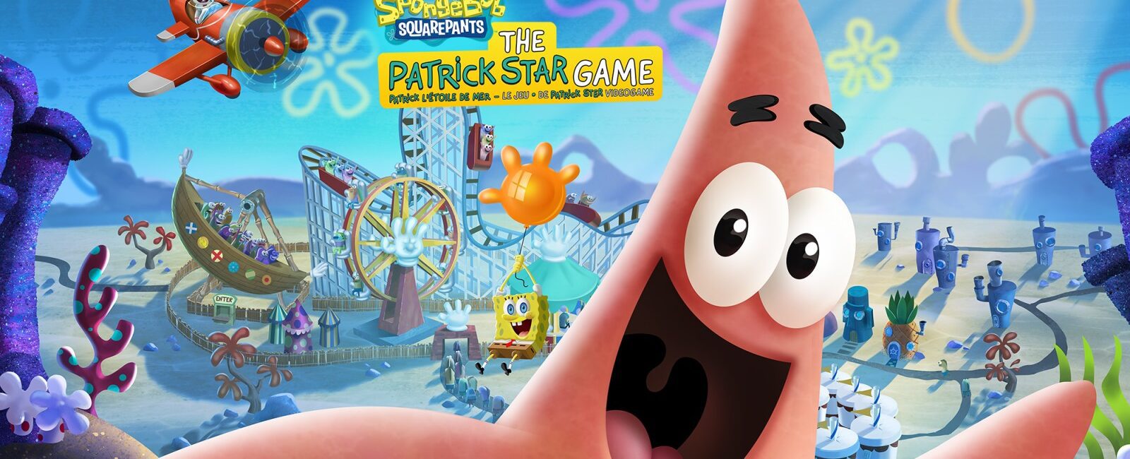 Hoofdafbeelding bij Speel als Patrick de Ster in nieuwe SpongeBob SquarePants-game