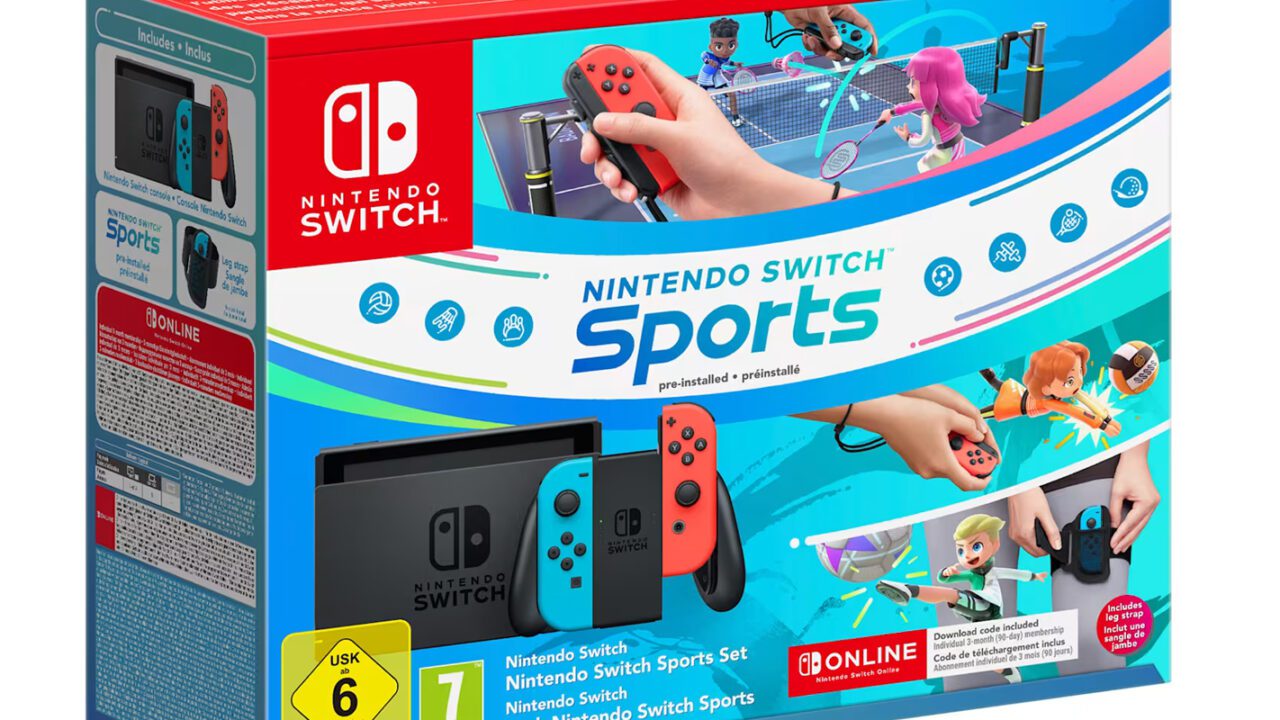 De vorige bundel die Nintendo uitbracht met Switch Sports