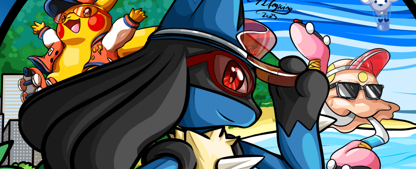Lucario en andere Pokémon maken zich klaar voor Pokémon World CHampionships 2025 in Anaheim