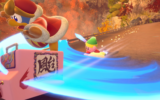 Nieuwe Kirby Air Riders gameplay toont Mount Amberfalls