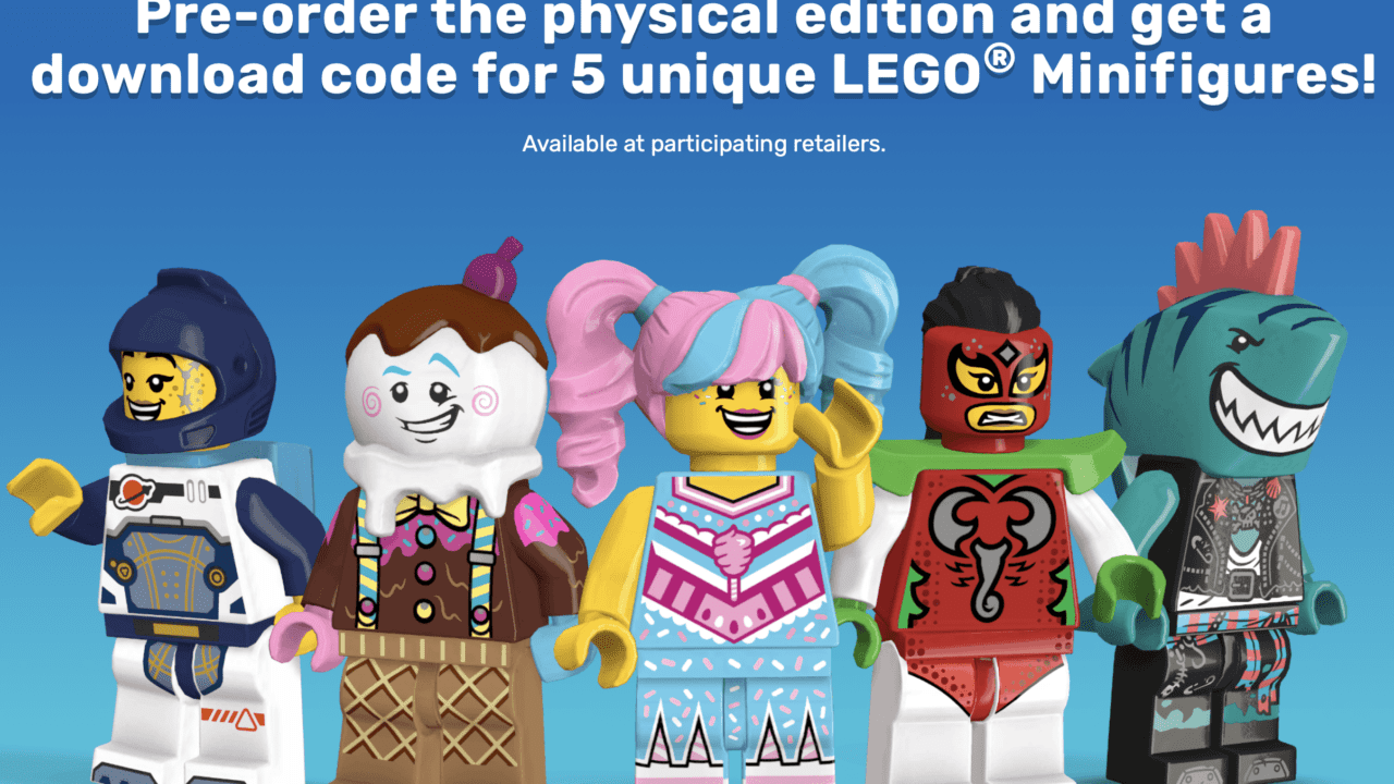 Pre-order bonus LEGO Party!