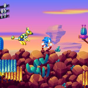 Sonic Mania 2-prototype met een eerste versie van Kanga Clanga