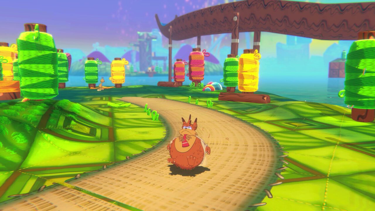 Bubsy 4D screenshot