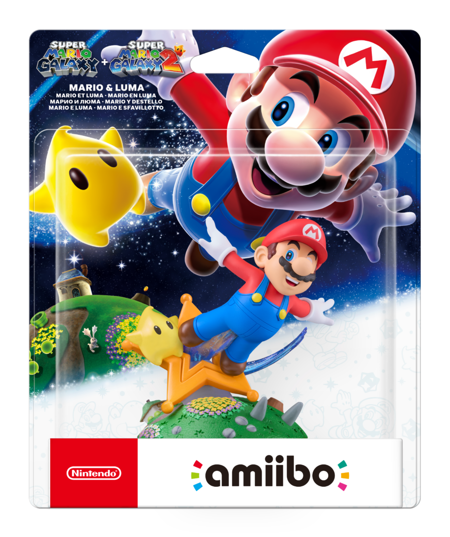 Super Mario Galaxy and Super Mario Galaxy 2 + Mario and Yoshi Plush Toys + Nintendo Switch Logo Design Microfiber Cloth - Nintendo Switch