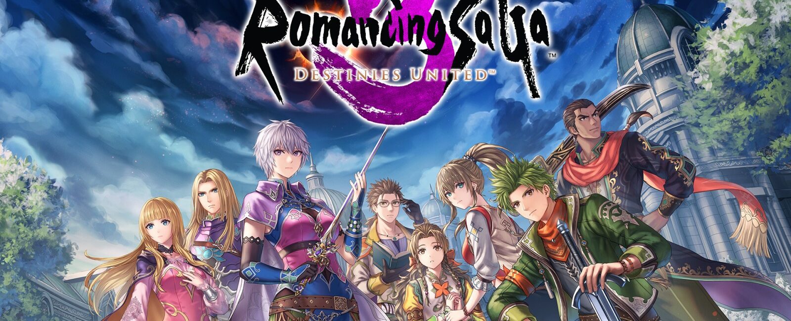 Romancing SaGa 3: Destinies United Nintendo Switch 2 game header